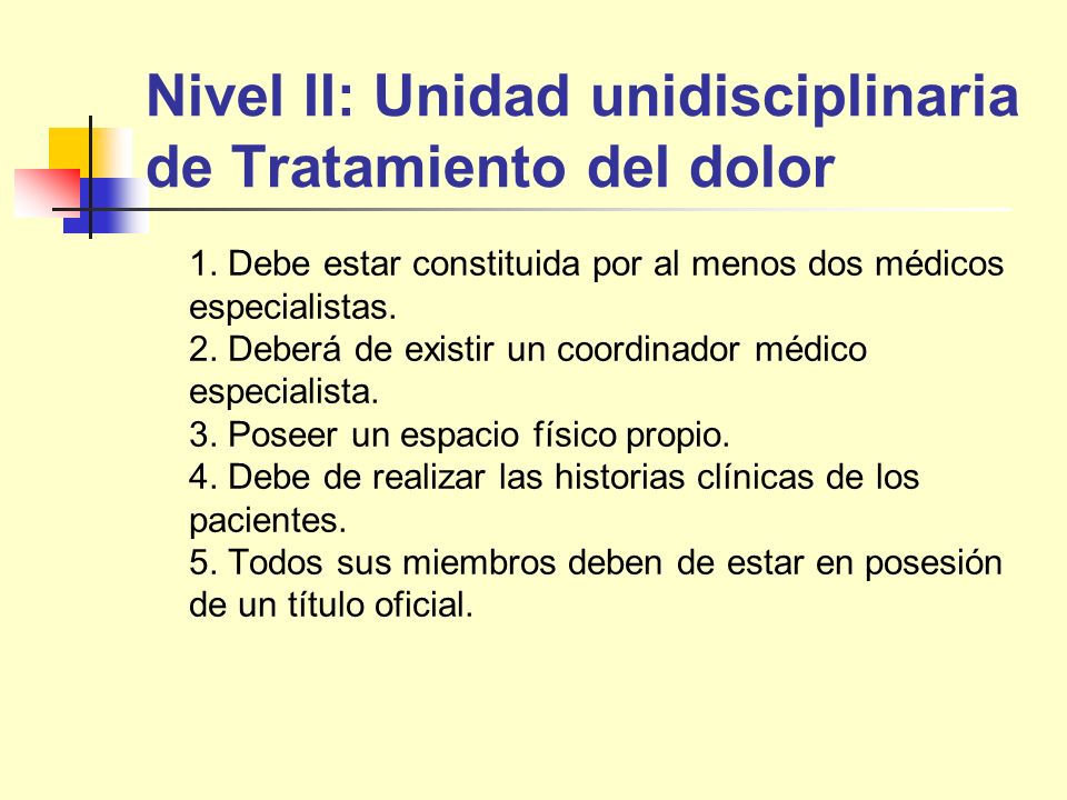 Manejo en medicos dolor especialistas del